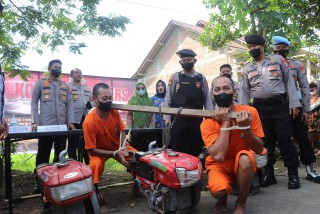 Para Petani Berikan Apresiasi Polres Trenggalek