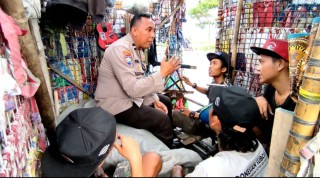 Pelihara Kamtibmas, Satbinmas Polres Lamongan Bina Anak Punk