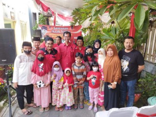 Andreas Hugo Parera Ajak Anak-Anak Yatim Piatu Mendoakan Bung Karno dan Meneladani