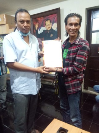 Anggota AWS Tanda Tangani Pakta Integritas Tanda Kesanggupan Menjadi Anggota