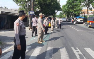 Pasar Hewan PD Joyoboyo Kota Kediri Telah Dibuka Polisi Lakukan Pengawasan