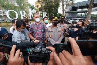 Ditreskrimum Polda Jatim bersama Tim Inafis dan Satreskrim Polres Batu Lakukan Olah TKP Sekolah SPI Kota Batu