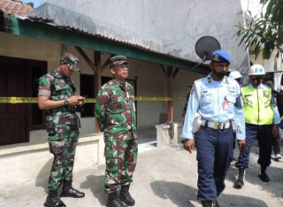 Tegakkan Aturan, Lanud Muljono Laksanakan Pengosongan Rumah Dinas TNI AU Simogunung
