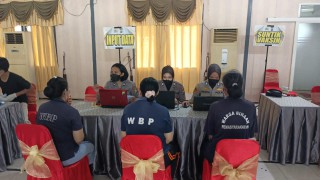 Kejar Target Vaksin Booster,Polresta Malang Kota Gelar Vaksinasi di Lapas