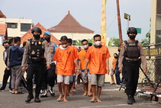 Polres Probolinggo Berhasil Ungkap 12 Kasus Narkoba,15 Tersangka Diamankan