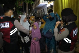 Mencegah Penyebaran Covid-19 Patroli Pamor Keris Gabungan Polres Pasuruan Kota Dioptimalkan