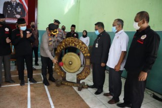 Polres Blitar Kota Gelar Lomba Pencak Silat Pelajar Kapolres Blitar Kota Cup.
