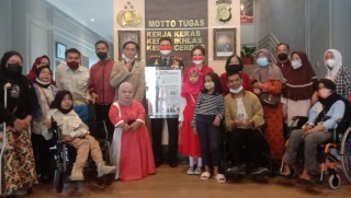 Bapak Disabilitas, Kado Spesial untuk Kapolresta Malang Kota di HUT RI ke -77