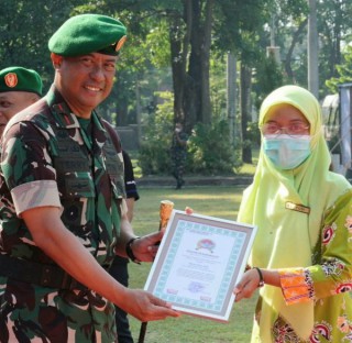 Danrem 084/BJ, Tutup TMMD Kodim 0816/Sidoarjo