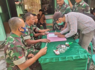 Koramil 0830/06 Benowo Gelar Komsos Bersama Komponen Masyarakat