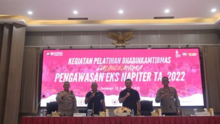 Ditbinmas Polda Jatim Menggelar Pelatihan Bhabinkamtibmas Dalam Rangka Pembinaan dan Pengawasan Eks Napiter