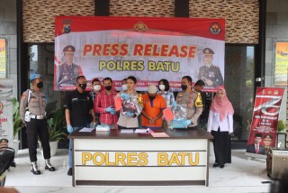 Polres Batu Tetapkan Tersangka Pencabulan Terhadap Anak
