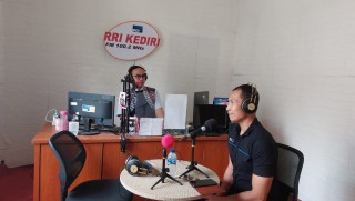 Bersama Media Polres Kediri Sampaikan Wawasan Kebangsaan