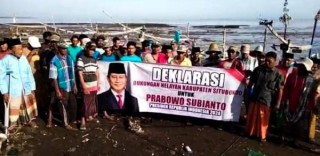 Mampu Sejahterakan Nelayan, Warga Situbondo Deklarasi Prabowo Subianto Capres