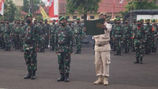 Kodim 0830/Surabaya Utara Gelar Upacara 17-an