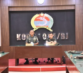 Kepala Staf Korem 084/BJ Terima Kunjungan Tim Wasrik Itdam V/Brawijaya