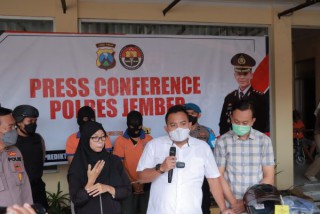 Gerak Cepat Polres Jember Berhasil Amankan Pelaku Begal Kurang dari 6 jam