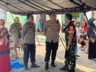Hari Ketiga Pasca Bencana, Kapolresta Sidoarjo Pastikan Efektifitas Posko dan Dapur Umum
