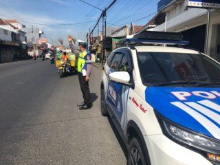 Polisi di Jombang Hanya Berlakukan Tilang Berbasis Elektronik