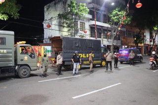 Antisipasi Gangguan Kamtibmas Polres Tanjung Perak Gelar Patroli Skala Besar