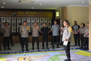 Kapolresta Sidoarjo Pimpin TFG Ops Puri Agung dan Pastikan Kesiapan Pengamanan