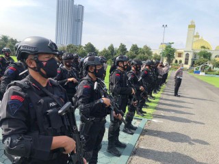 Jelang KTT G20 Polda Jatim Siapkan Ratusan Personel Pengamanan
