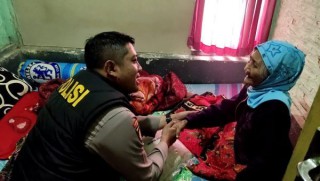 Gelar Patmor Sandi Pelita Polres Batu Berbagi Sembako