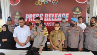 Polres Pasuruan Berhasil Ungkap Sindikat Perdagangan Anak, Tiga Tersangka Diamankan