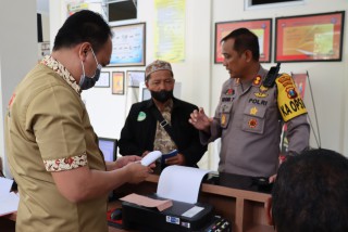 Program Quick Wins Presisi, Kapolres Pamekasan Pastikan Pelayanan SPKT Berjalan Baik