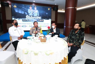 Sinergitas Polda Jatim Bersama Serikat Buruh Jaga Kamtibmas dan Perekonomian Kondusif