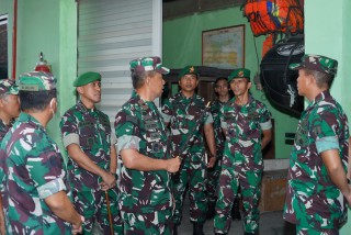 Danrem 084/BJ Kunjungan Kerja ke Denbekang V-44-04 Surabaya