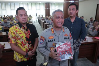 Ditbinmas Polda Jatim Gelar Sosialisasi dan Edukasi Saber Pungli Kepada Bhabinkantibmas se Jatim