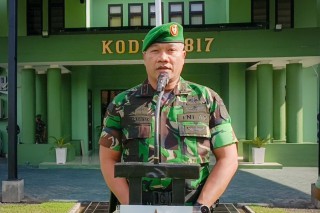 Dandim Pimpin Serah Terima Jabatan 18 Perwira Jajaran Kodim 0817/Gresik