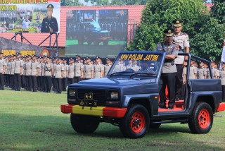 Kapolda Jatim Lantik 638 Bintara Baru Tahun Anggaran 2022