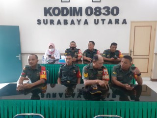 Hadir Secara Virtual, Babinsa Kodim 0830/Surabaya Utara Ikuti Pelatihan