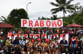 Deklarasi Seniman Sahabat Prabowo Ponorogo Dihadiri Ribuan Warga