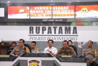 Polres Bojonegoro Berhasil Tekan Angka Kecelakaan dan Pelanggaran Lalulintas Sepanjang 2022