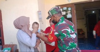 Babinsa Berikan Pendampingan Posyandu di Wilayah