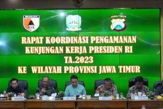 Atas Perintah Danrem, Kepala Staf Korem 084/BJ Pimpin Rakorpamwil VVIP RI-1