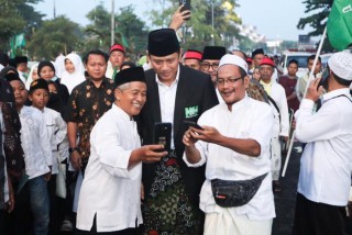 Sapa Ribuan Warga Nahdliyyin, AHY: Semoga NU Semakin Digdaya dalam Menjemput Abad Kedua Menuju Kebangkitan Baru