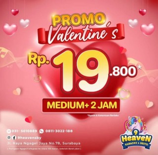 Ada Promo Menarik dari 9 Heaven Karaoke & Resto di Hari Valentine's