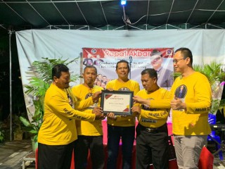 Legislator PSI Josiah Michael Hadiri Tasyakuran Warga Lontar