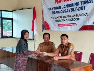 Tahun 2023 Pemdes Bancar Kembali Salurkan BLT-DD Bagi 24 KPM
