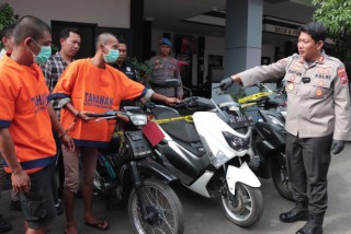 Polres Ponorogo Tangkap Maling Motor