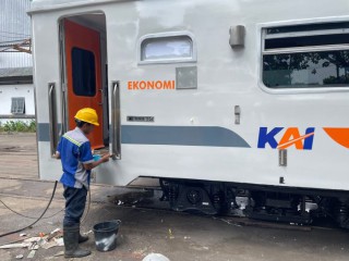 Balai Yasa Surabaya Gubeng Siap Sukseskan Angkutan Lebaran 2023