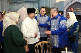 Anies Silaturahmi Lebaran Ke Rumah AHY, Demokrat : Pertemuan Penuh Keakraban