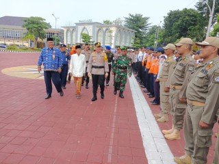 Apel Gelar Pasukan Operasi Ketupat Semeru Tahun 2023 Kabupaten Gresik