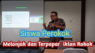 Siswa Perokok Melonjak dan Terpapar Iklan Rokok