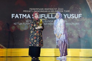 Bunda PAUD Kota Pasuruan Raih Penghargaan Perempuan Inspiratif 2023 