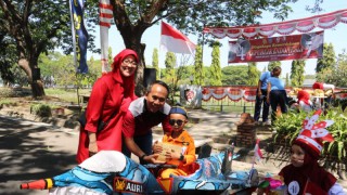 Kemeriahan HUT RI ke-78 Tahun 2023 di Lanud Muljono Surabaya